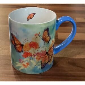 Lang Majestic Monarchs Butterflies Coffee Mug Cup Susan Winget 14 oz